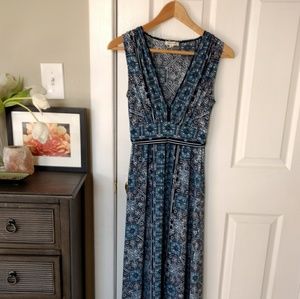 Max Studio Print Maxi Dress